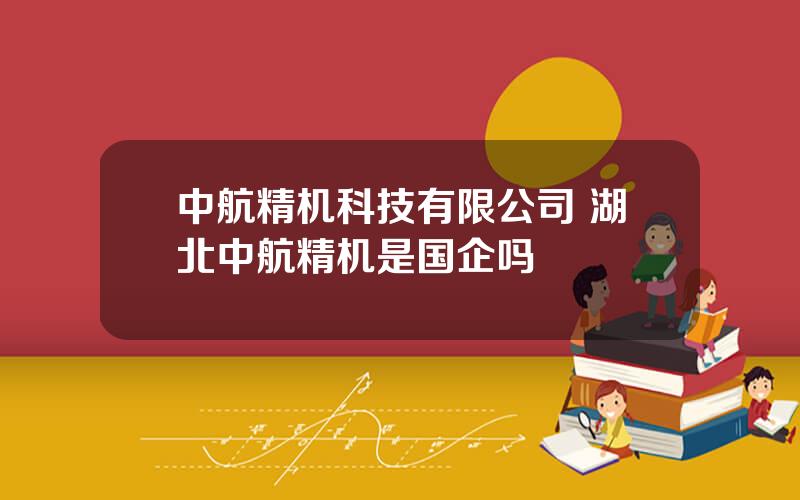 中航精机科技有限公司 湖北中航精机是国企吗